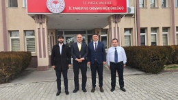 Niğde ve Aksaray Tarım Müdürlükleri Arasında İş Birliği Görüşmesi