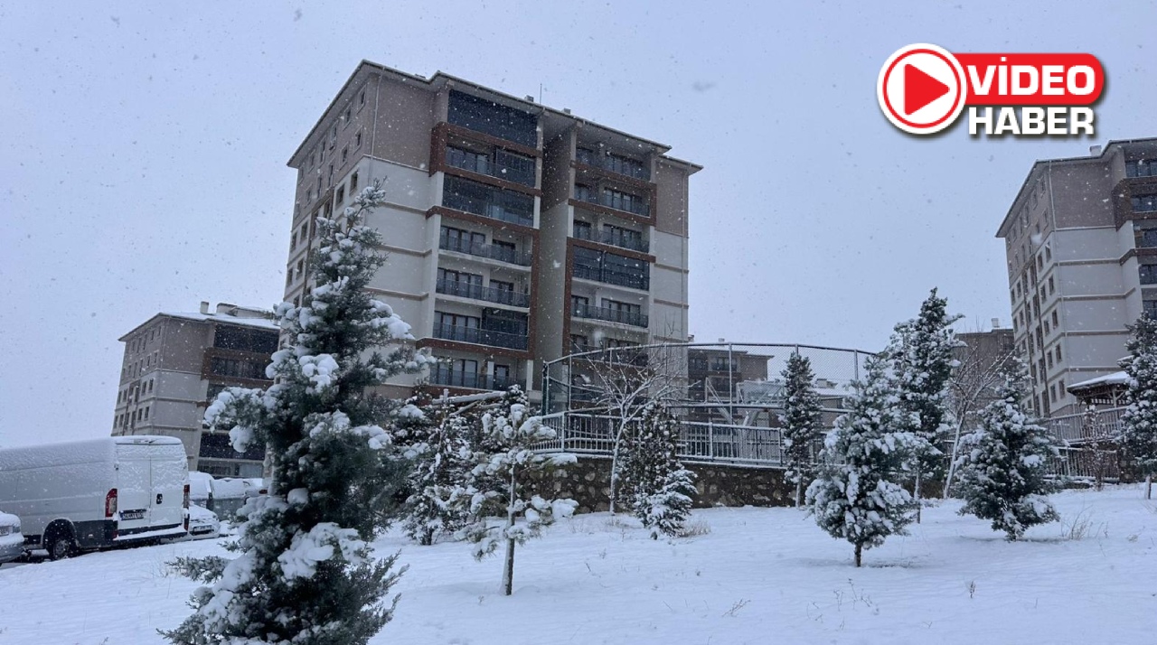 Niğde’ye kış yeniden geldi! 