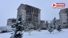 Niğde’ye kış yeniden geldi! 