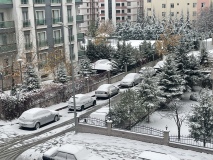 Niğde’ye mevsimin ilk karı düştü