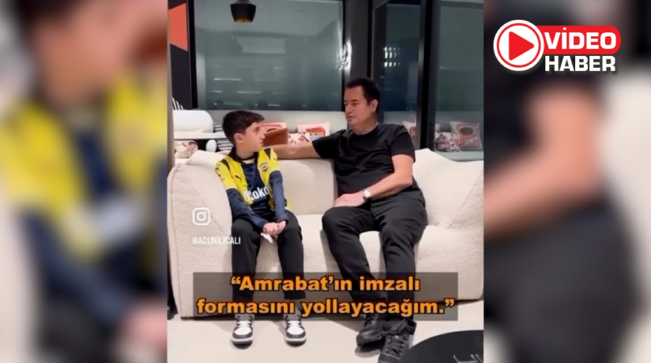 Niğdeli genç Cevat Aybar’a Acun Ilıcalı ve Sofyan Amrabat’tan unutulmaz jest!