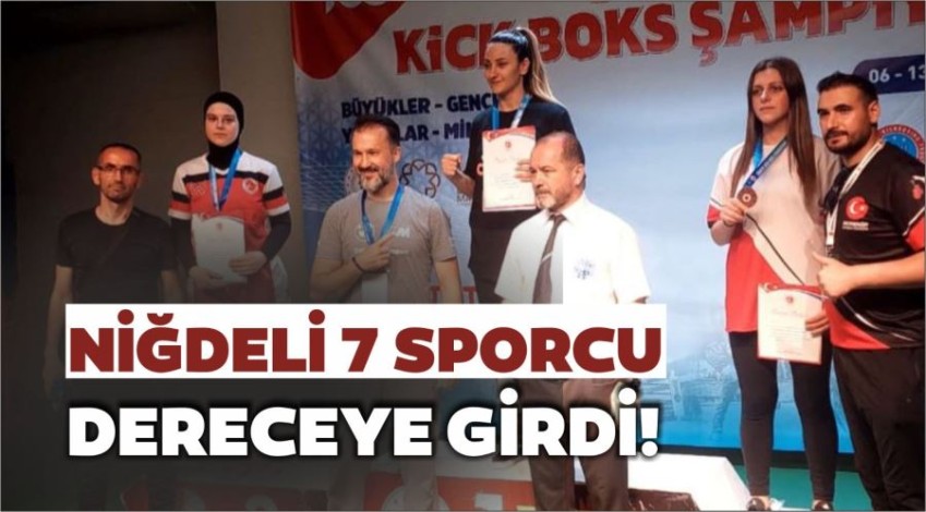 Niğdeli Kick Boksculardan büyük başarı