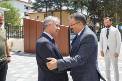 Niğdeli Olan Iğdır Valisi Ercan Turan, Niğde Valisi Cahit Çelik’i Makamında Ziyaret Etti