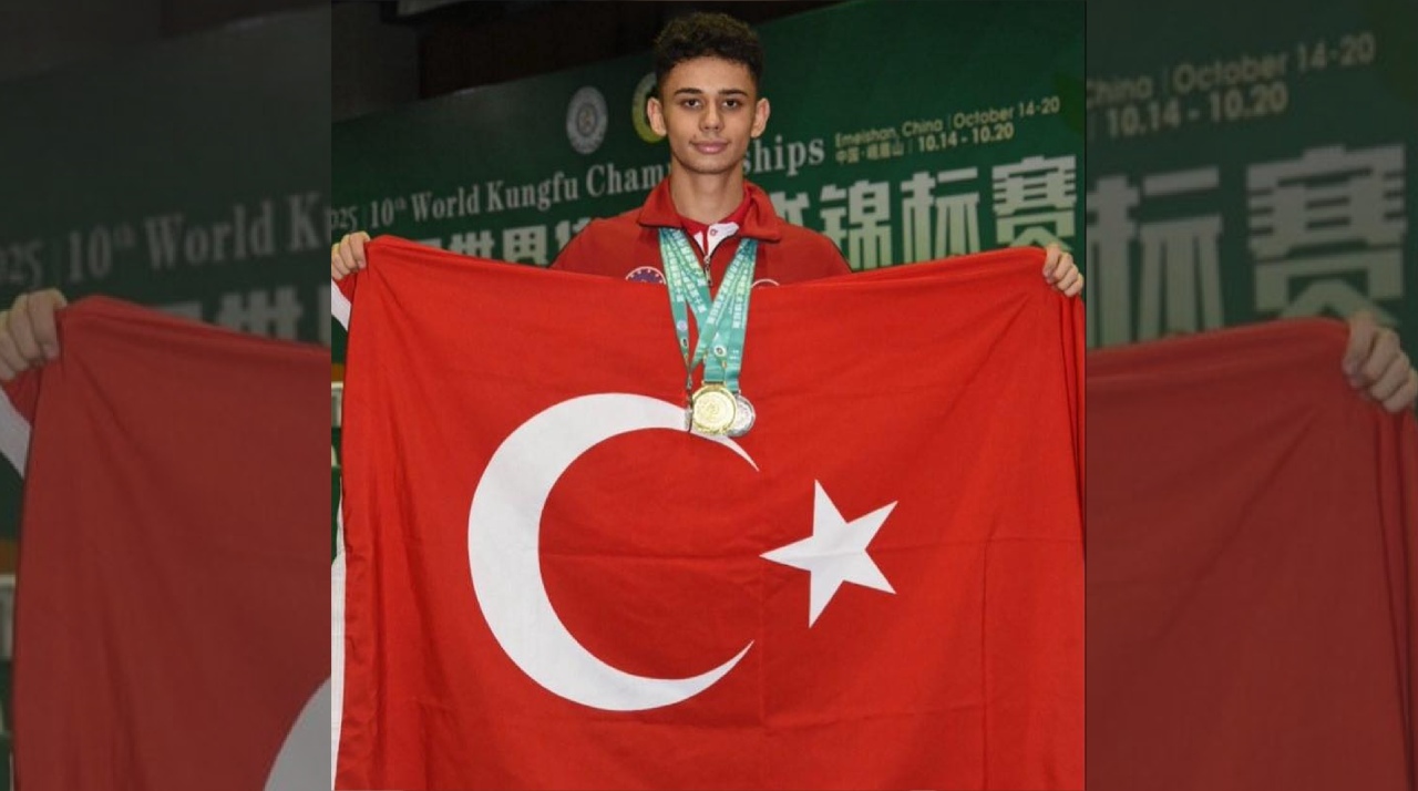 Niğdeli Wushu Sporcusu Furkan Osman Sayıner Dünya Şampiyonu oldu