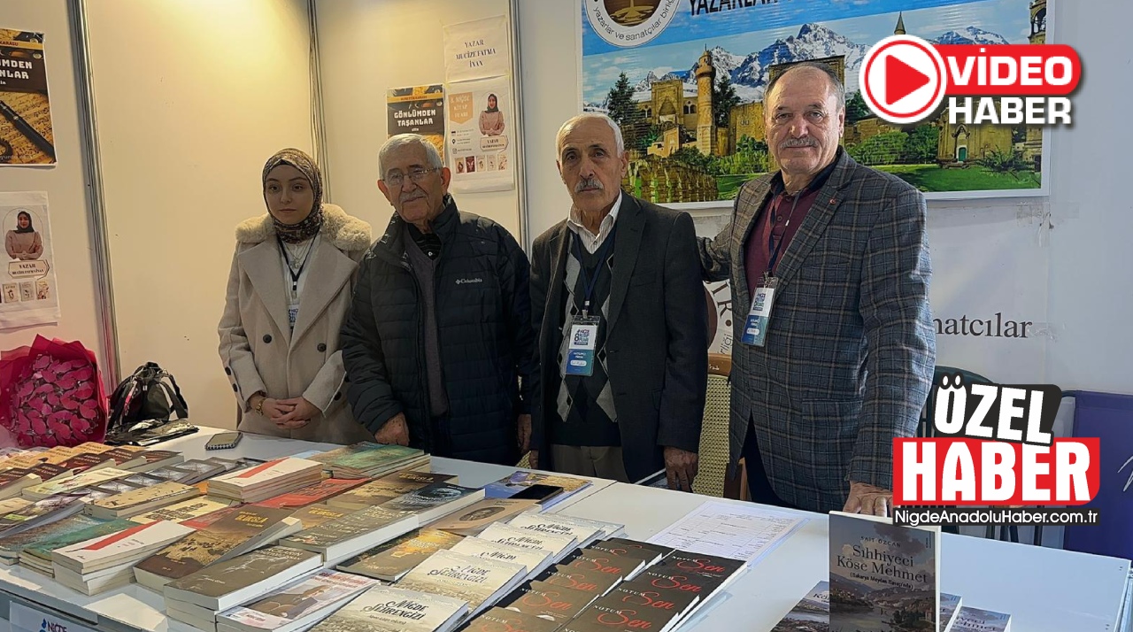 Niğdeli Yazarlar 8. Kitap Fuarında okurlarla buluştu