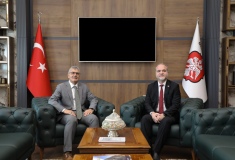 NÖHÜ Rektörü Prof. Dr. Hasan Uslu’dan Vali Çelik’e ziyaret