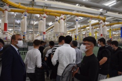 Öğrencilerden tekstil fabrikasına teknik gezi