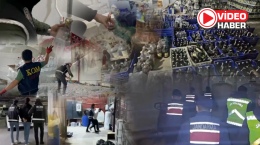 On binlerce litre sahte alkol yakalandı!