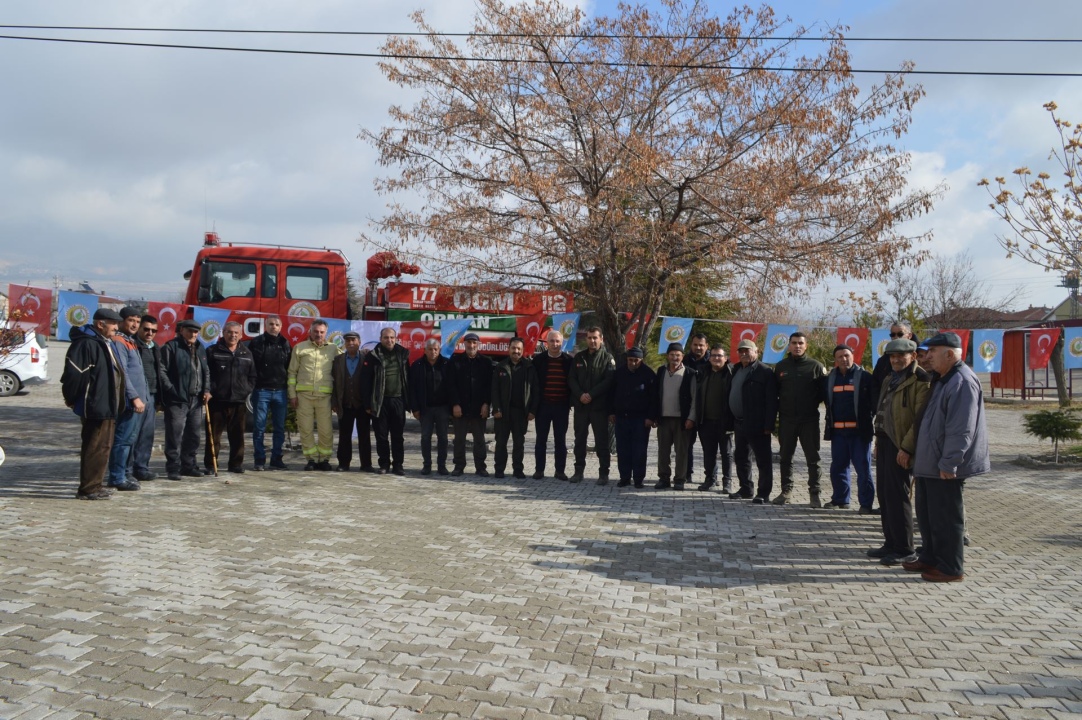 Orman yangınlarına karşı bilinçlendirme eğitimi verildi