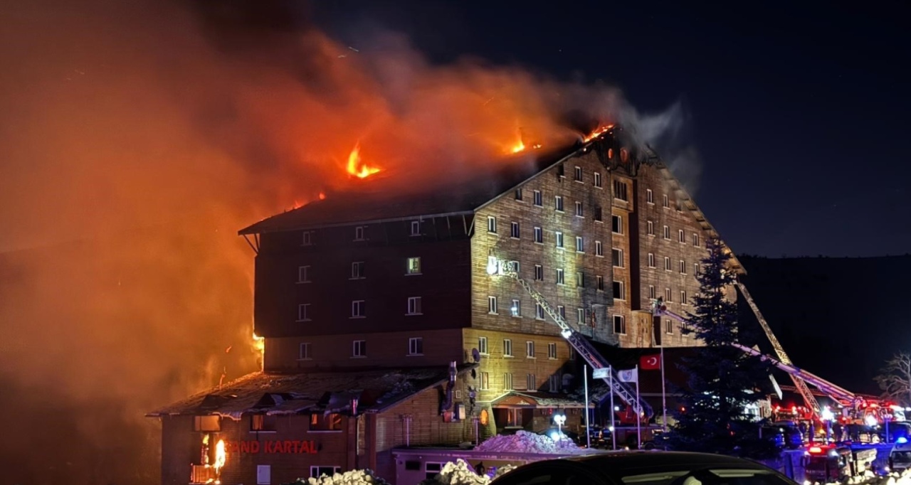 Otel yangınında hayatını kaybedenlerin sayısı 78’e yükseldi