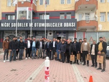 Oto kurtarıcı esnafından Başkan Kızıltan’a ziyaret