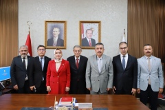 Özbek’e üst düzey ziyaret