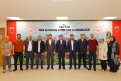 Özdemir'den İl Müdürü Kesler’e ziyaret