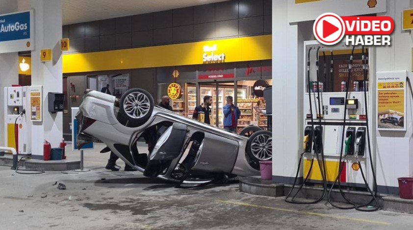 PETROL İSTASYONUNDA FACİADAN DÖNÜLDÜ