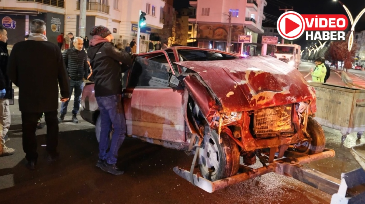 Polis kovalamacası kazayla son buldu: 1'i ağır 5 yaralı