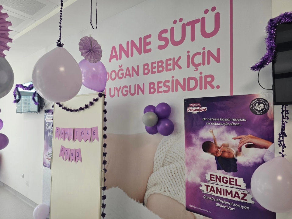 “Prematüre bebekler küçük ama   mücadeleleri çok büyük”