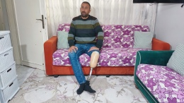 Protez bacaklı adamın “IBAN” davası