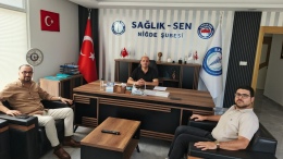Sağlık-Sen’e Anlamlı Ziyaret