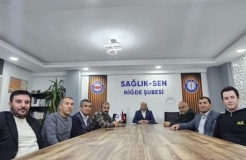 Sağlık-Sen Niğde Şubesi Kasım Ayı Yönetim Kurulu Toplantısını Gerçekleştirdi