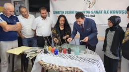 “Sanatın Sesini Duyuyor, Sanat ile Konuşuyoruz” Projesine Anlamlı Ziyaret