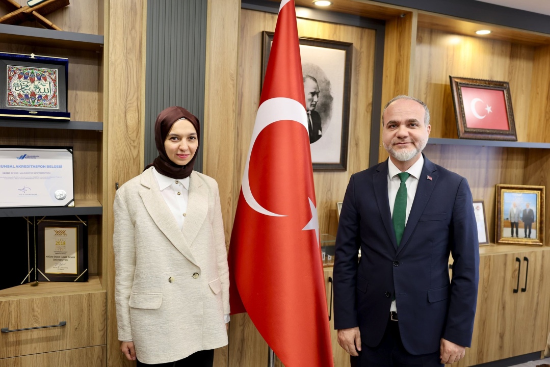 Sanayi ve Teknoloji İl Müdürü Şeyma Güner’den Rektör Uslu’ya ziyaret