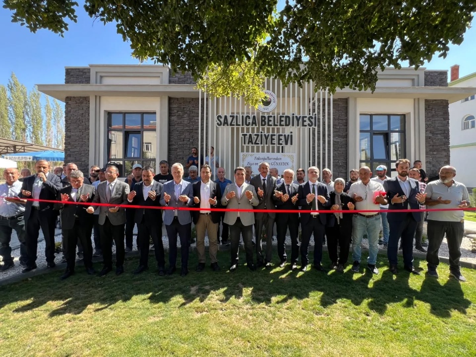 Sazlıca’da Taziye Evi hizmete açıldı