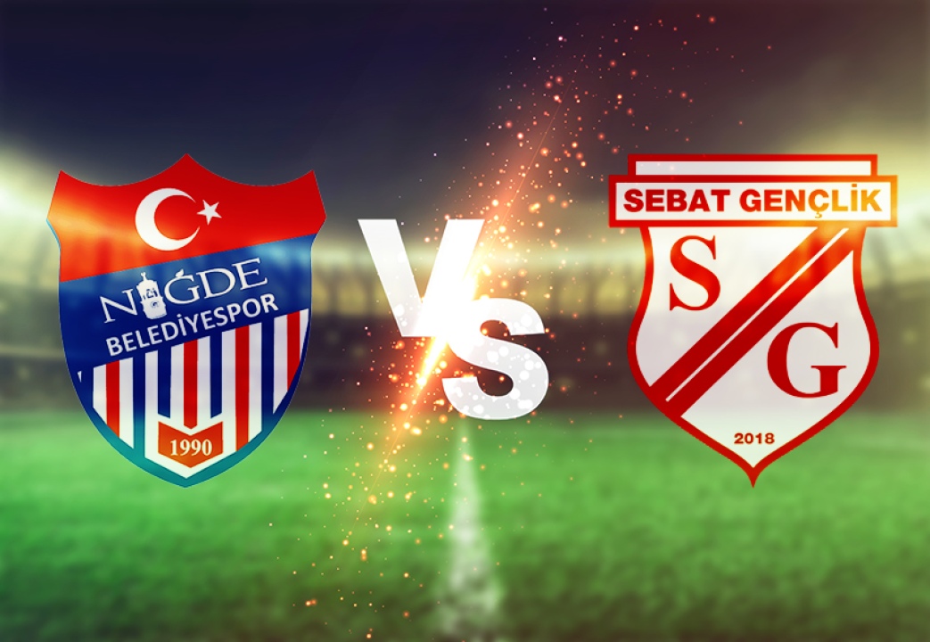 Sebat Gençlik Spor ile Niğde Belediyesispor karşı karşıya