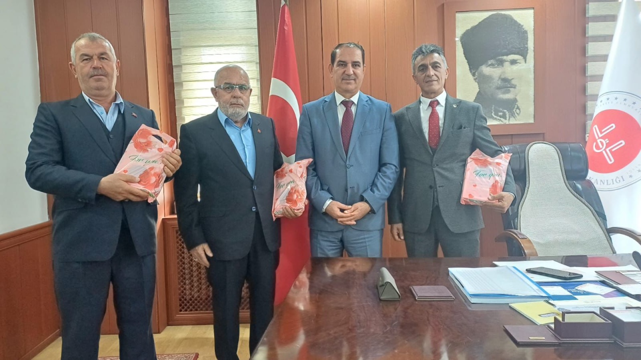 Şehit Aileleri Derneği’nden İl Müftüsü Gün’e ziyaret