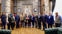 Şehit aileleri Vali Çelik’i ziyaret etti