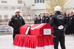 Şehit Polis Memuru İbrahim Güney için Ankara’da tören düzenlendi