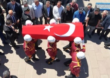Şehit Yusuf Ergün son yolculuğuna uğurlandı