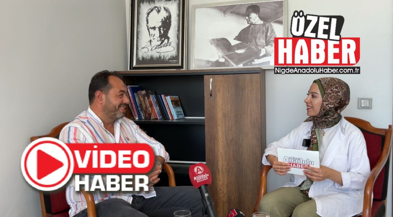 Serkan Haliloğulları, Niğde Anadolu Haber’e Konuk Oldu