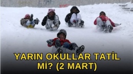 SON DAKİKA: 2 Mart okullar tatil mi? MGM o illeri kar uyarısıyla işaretledi!