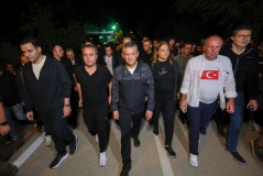   Şuhut’tan Kocatepe’ye Binlerce Kişi Aynı Ruhla Yürüdü