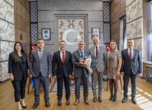 Tapu ve Kadastro teşkilatından Vali Çelik’e ziyaret