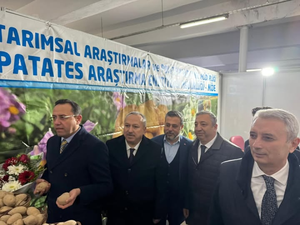 Tarım Fuarı’nda Niğde Patates Araştırma Müdürlüğü’ne Büyük İlgi