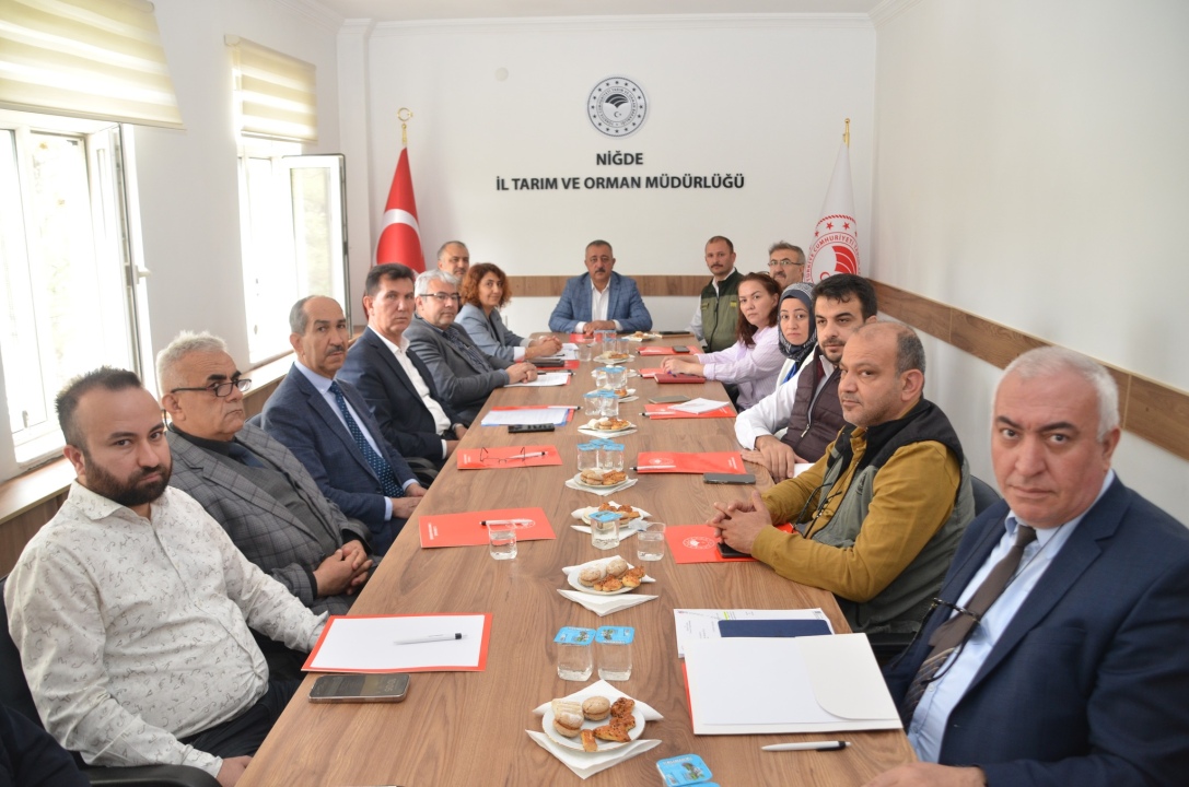 Tarımsal Kuraklık toplantısı düzenlendi