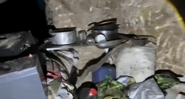 Teröristlere ait mağara imha edildi