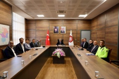 Trafik Güvenliği İçin Değerlendirme Toplantısı Yapıldı