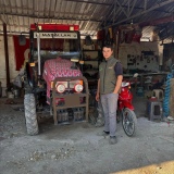 Traktör yıkamak istedi, elektrik akımına kapıldı