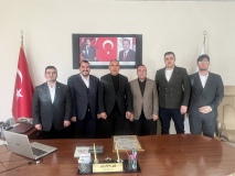 TÜGVA heyetinden Çamardı Belediye Başkanı Ali Pınar’a Ziyaret