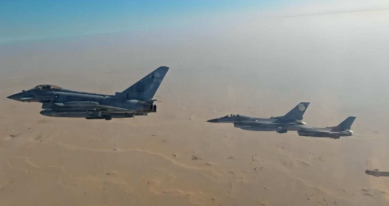 Türk Hava Kuvvetleri Yırtıcı Şahin-6 Tatbikatına katıldı