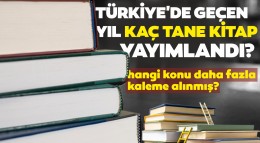 Türkiye'de geçen yıl 69 bin 211 kitap yayımlandı