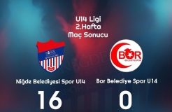 U14 Ligi’nde Niğde Belediyespor şov!