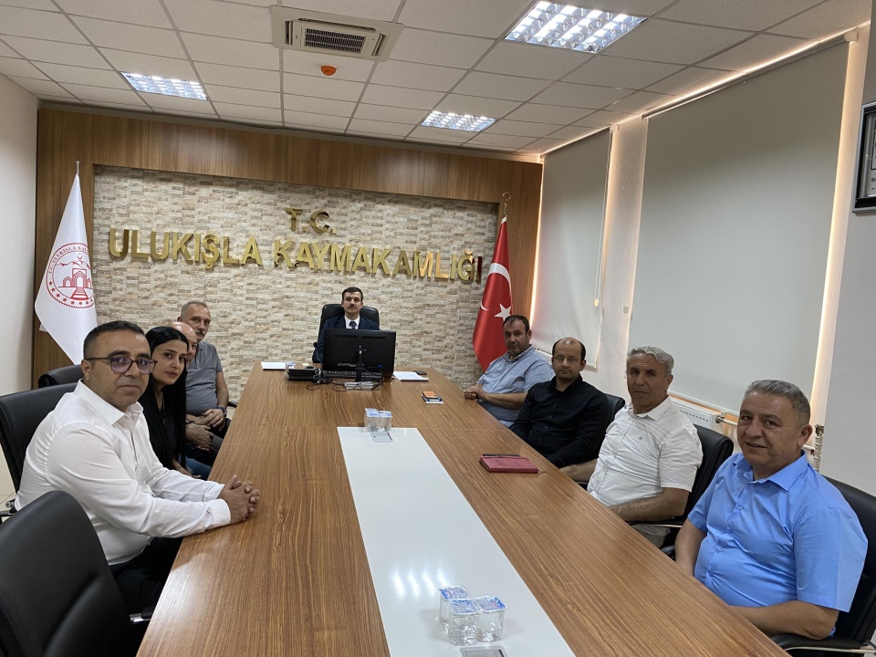 Ulukışla Kaymakamlığı’nda Vergi Tahrir Komisyonu Üyeleri Yemin Etti
