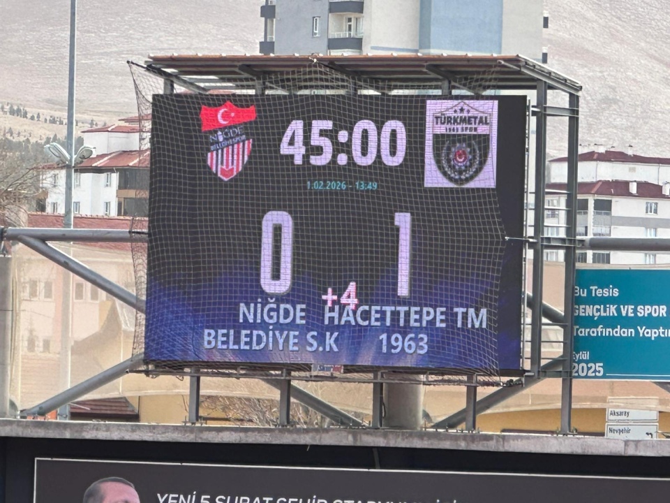  Niğde Belediyespor İlk Yarıyı Geride Kapattı 