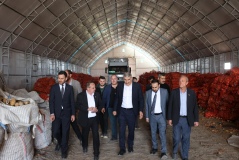 Uzkurt Konaklı Kasabası’nda üreticilerle buluştu