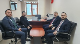 Uzkurt’tan İl Sağlık Müdürlüğü Basın Sorumlusu Demirel’e ziyaret