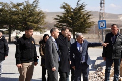 Vali Akmeşe Tarihi Fertek Hamamı’nda restorasyon çalışmalarını incelendi