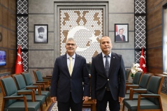 Vali Cahit Çelik, Ali Solak’ı Makamında Ağırladı